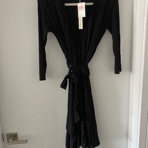 NWT Max Studio XS Cotton Wrap Dress